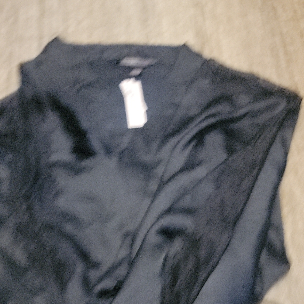 Victoria's Secret Black Satin Dress - Picture 4 of 4